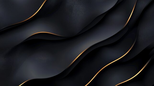 Abstract black and gold background texture