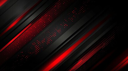 Abstract red and black digital background