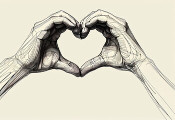 hand heart