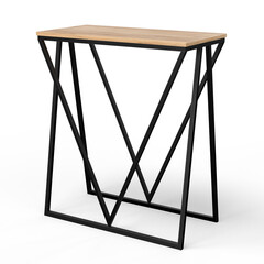 Console table for interiors and home hallways