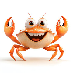 cute crab cartoon 3D © Kopi_std