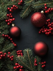 Christmas ornament decoration cozy home still life festive atmosphere aesthetic view holiday spirit