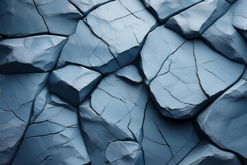 Textura de roca volumétrica con grietas. Fondo de piedra negra con espacio de copia para diseño.
e