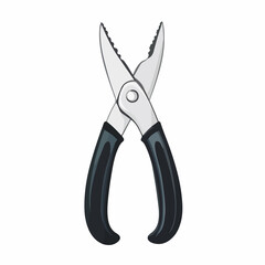 Professional Pliers Tool Icon for Vector Illustration Isolation Usage