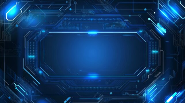 Abstract futuristic tech background