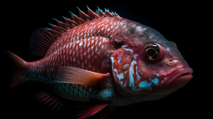 Fototapeta premium Fish from the deep sea