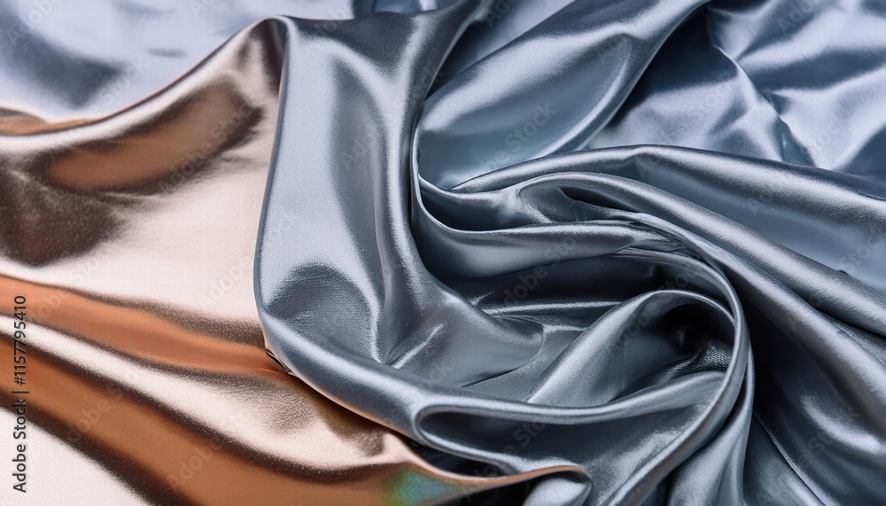 Poster holographic iridescent satin foil background a stunning visual experience of color and light for cre