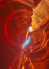 antelope canyon arizona in america - travel concept © emotionpicture