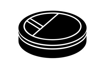 Hockey puck icon