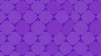 Purple Geometric Pattern: Abstract seamless texture with overlapping rounded squares in shades of violet, ideal for backgrounds, website design, or textile prints. 