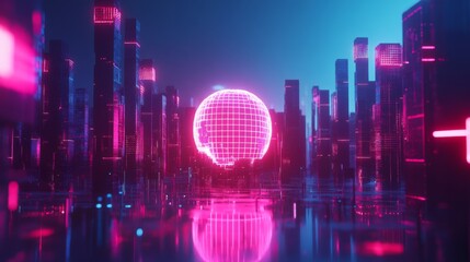 Modern Bright Light Investment Design Concept