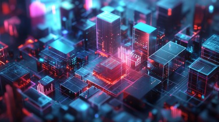 Modern Investment Design with Light Typography