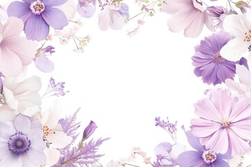 Fototapeta premium floral background with space for your text