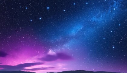 Stunning Nebula Stardust Wallpaper A Mesmerizing Blend of Blue, Purple, and Magenta Galaxy Colors for Your Digital Space