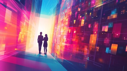 Consultant Advising on Encryption Policies in Office Setting