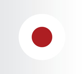 Japan country flag concept with grunge design suitable for a logo icon design	