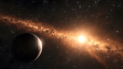 Obraz premium Exploring the Cosmic Depths