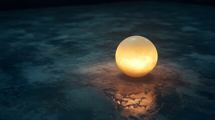 Lonely Candle in the Darkness