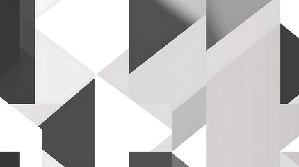 Fototapeta premium Abstract Geometric Pattern: Monochrome Design 