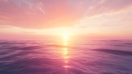 Fototapeta premium Dreamlike Euphoria Over Serene Horizon