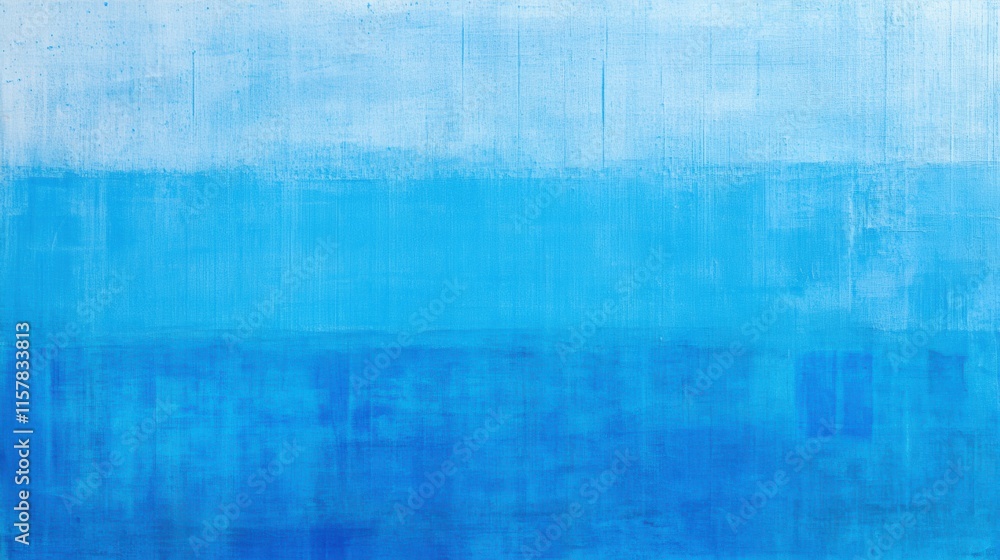 Aufkleber Serene Abstract Blue Gradient with Subtle Textures and Variations