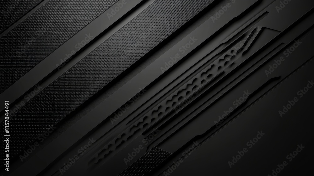 Poster abstract dark gray textured background