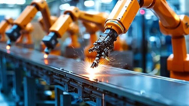 Collaborative Robotics in Factory Assembly Line