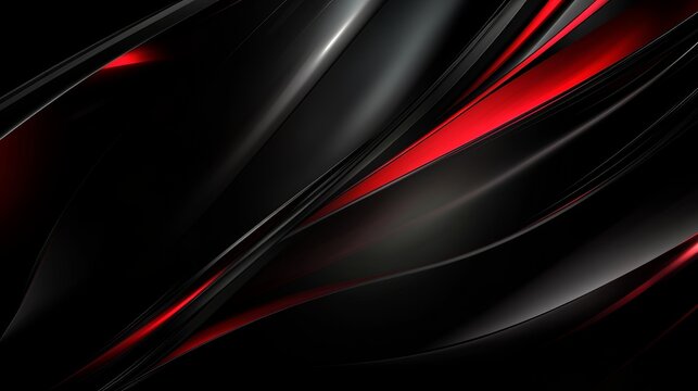 Abstract red and black digital art background