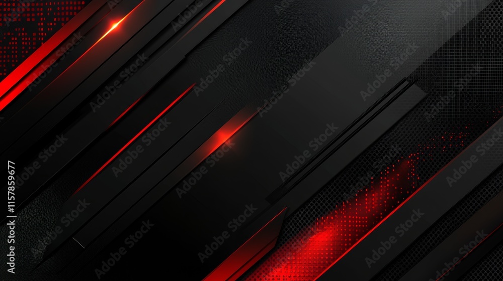 Poster abstract dark red and black background