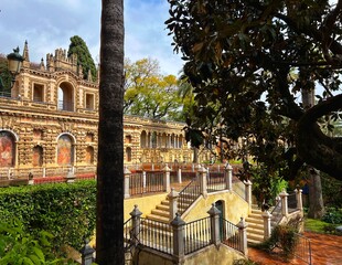 Fototapeta premium Travel photography of old town of Seville, Spain 