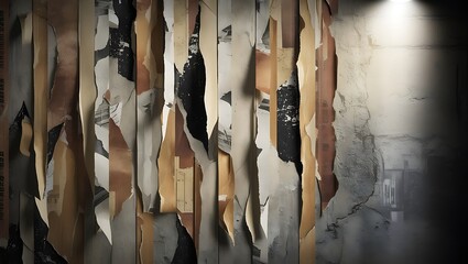 hangers in a wardrobe background 