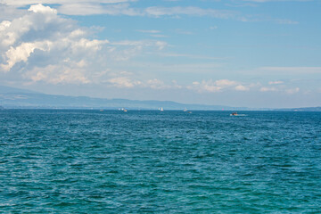 Fototapeta premium le lac Léman en été