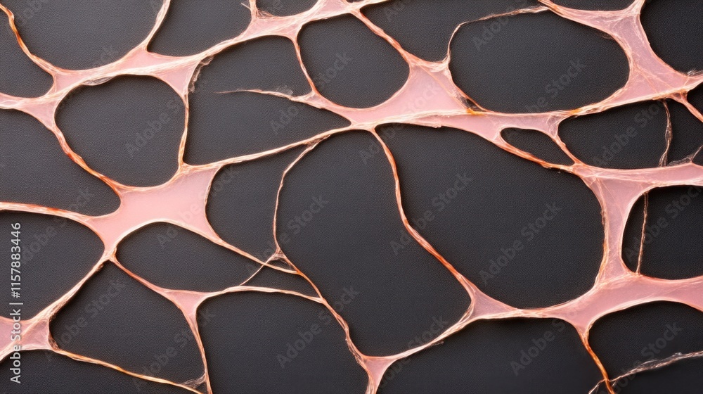 Aufkleber intricate cell patterns scientific exploration texture study abstract environment close-up view biol