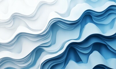 Blue white, color gradient rough abstract background shine bright light and glow template