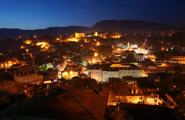 Obraz premium Safranbolu is one of the Ottoman cities of Turkey. The oldest surviving Ottoman houses are here. It is protected by UNESCO.
