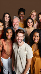Harmony in Diversity: An Illustration of Diverse Ethnic Backgrounds