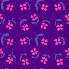 Valentine hearts seamless 14 February love pattern for wrapping paper