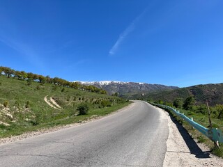 road in the mountains