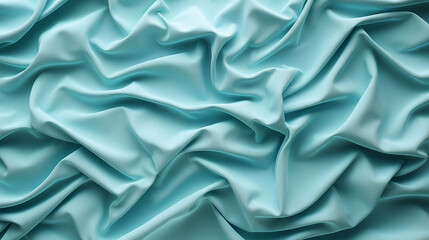 Obraz premium charming turquoise fabric texture background
