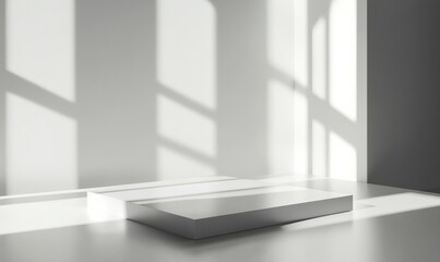 Fototapeta premium An illustration of a deck of playing cards isolated on a white table in a 3D rendering