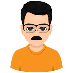 portrait or head of a young person