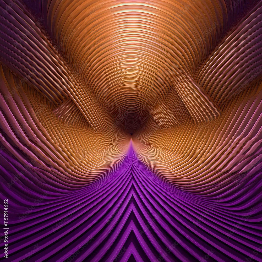 Canvas Prints illusion deception 3d background