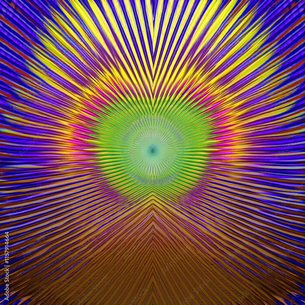 Canvas Prints illusion deception 3d background