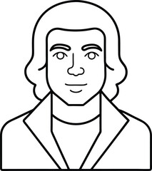 person with a smile