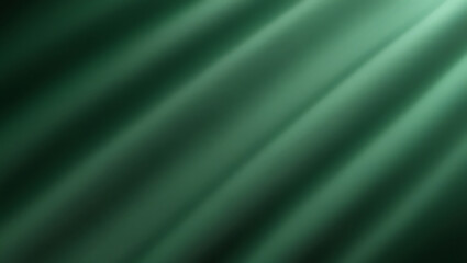 Beautiful smooth elegant wavy emerald green satin silk luxury cloth fabric texture, abstract background design. Card or banner