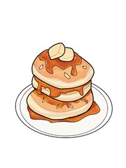 stack of pancakes