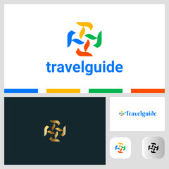 business logo design, travel logo branding
