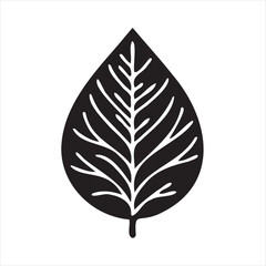 Fototapeta premiumA collection of leaf icons in various shapes, featuring clean and modern designs. Perfect for eco-friendly projects, nature themes, branding, and digital or print use. Simple and versatile.