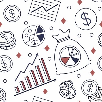 seamless background with arrows