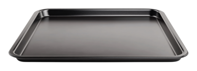 Non-Stick Baking Sheet for Easy Cleanup - Isolated on White Background